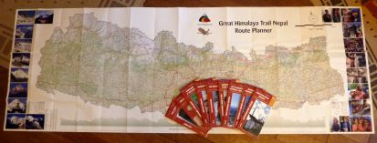 Carte Globale Nepal GHT 2 - Himalayan Maphouse